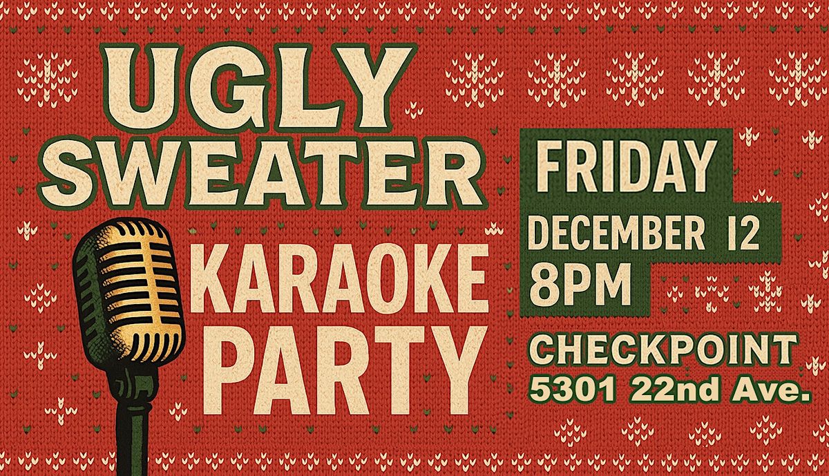 Ugly Sweater Karaoke Holiday Party