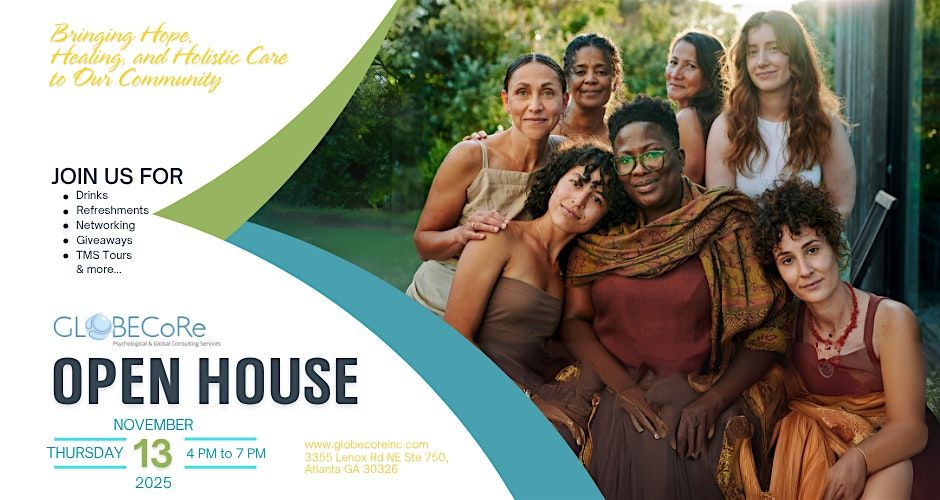 The Open House of GlobeCoRe\u2019s New TMS & Medic*tion Management Clinic