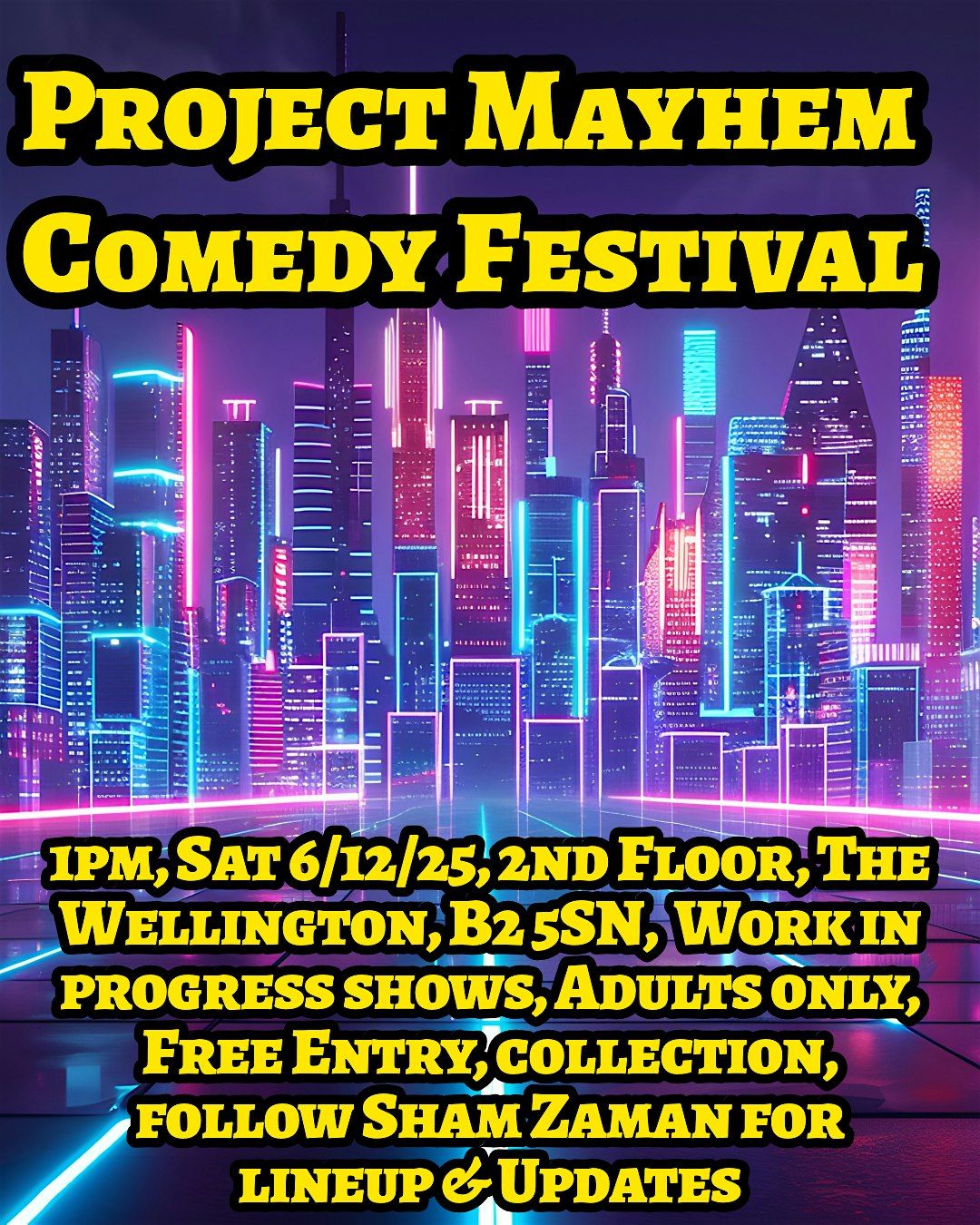 Project Mayhem Comedy Festival
