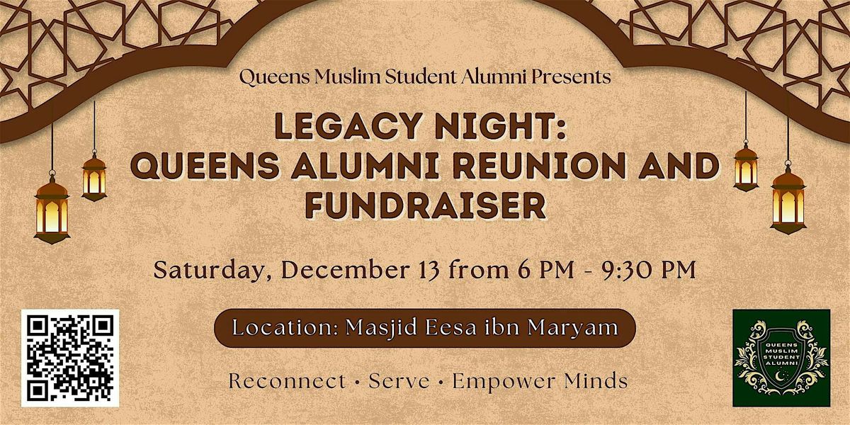 Legacy Night: Alumni Reunion and Fundraiser