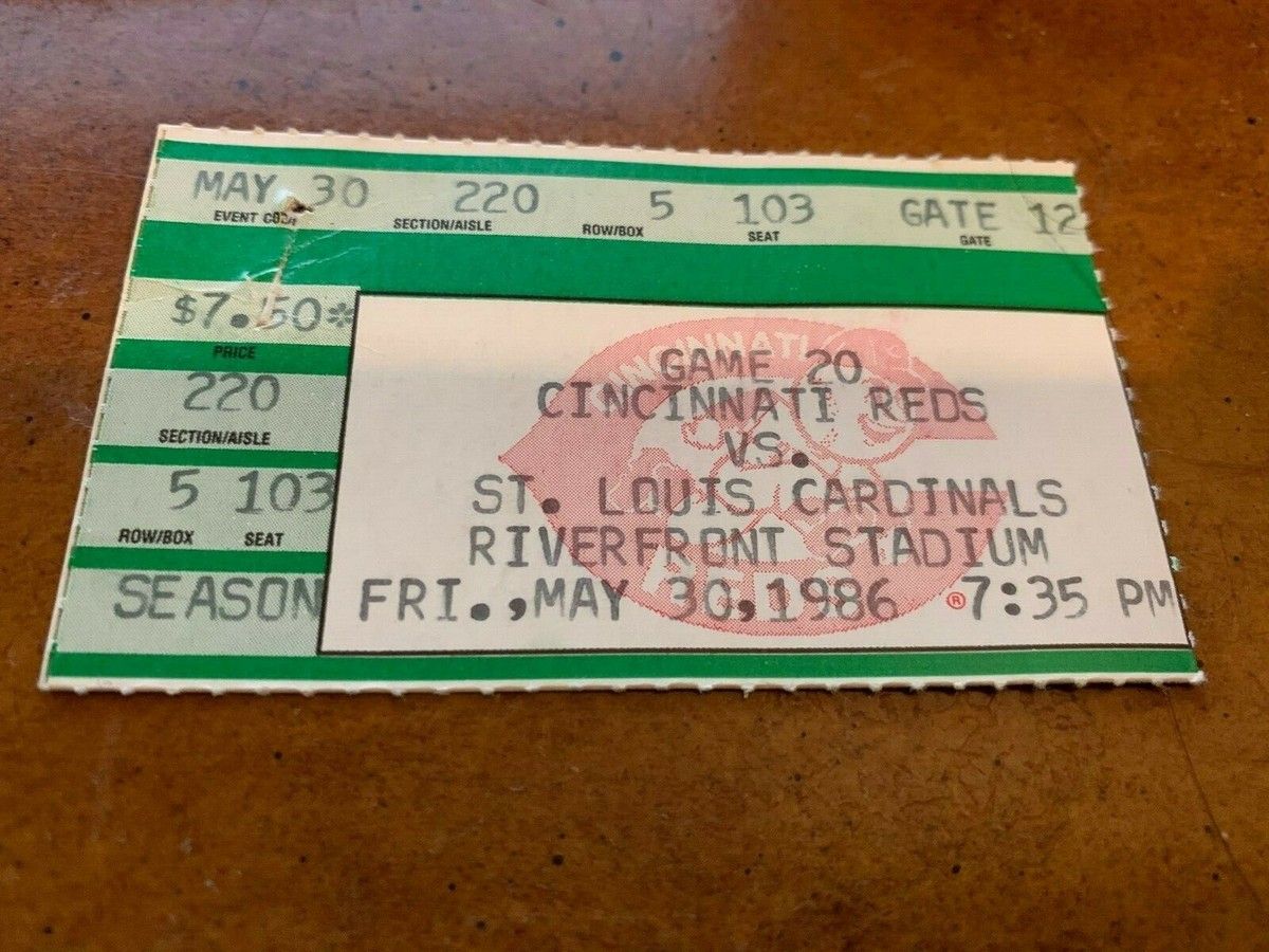 St. Louis Cardinals at Cincinnati Reds at Great American Ball Park