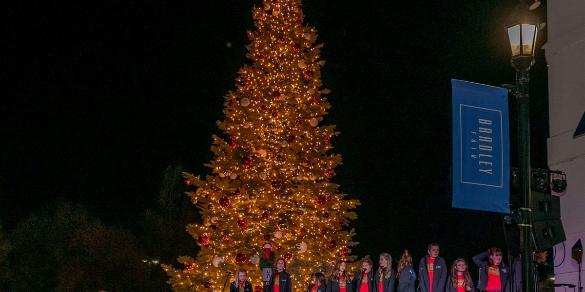Holiday Tree Lighting at Bradley Fair