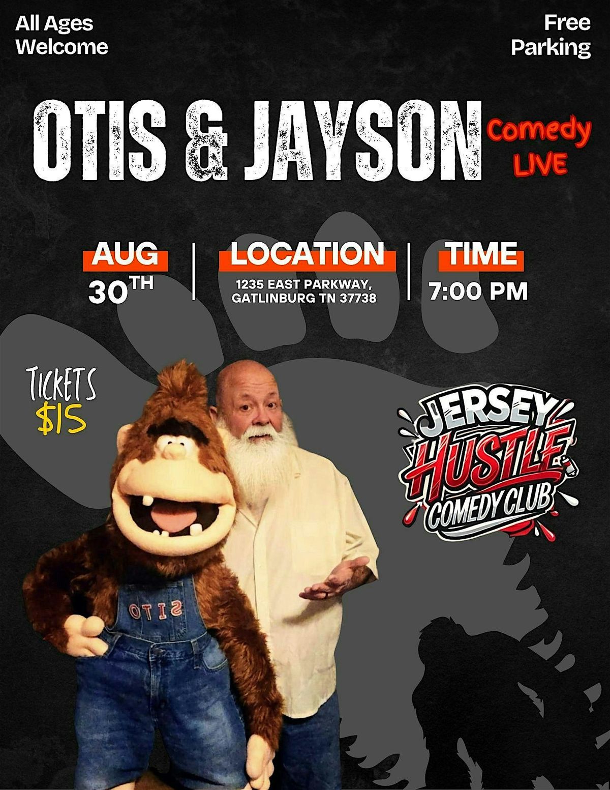 Otis & Jayson Comedy LIVE @ Jersey Hustle Comedy Club