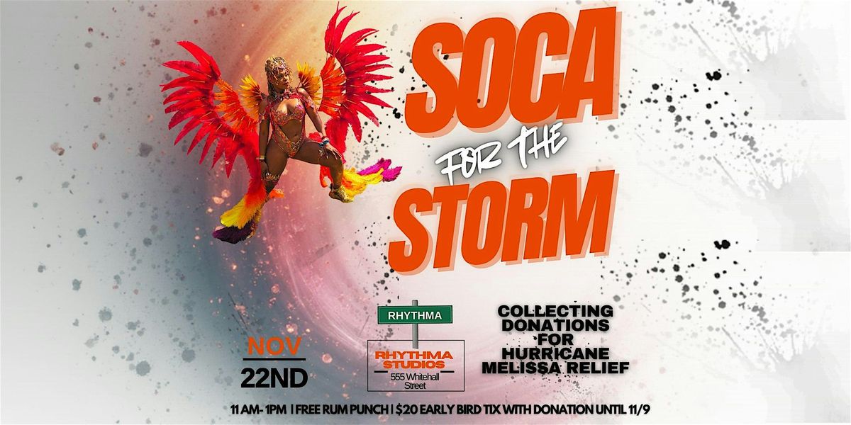 SOCA for the STORM - Hurricane Melissa Relief Dance Class