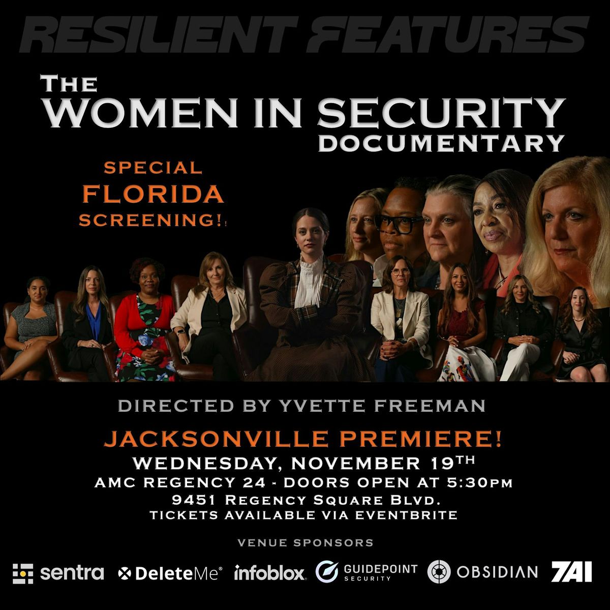\u201cThe WOMEN IN SECURITY Documentary\u201d Jacksonville Screening Premiere