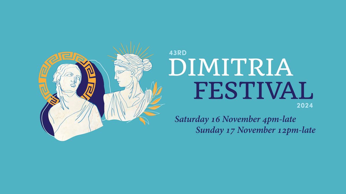 Dimitria Festival 2024 Hellenic Macedonian Cultural Centre, Adelaide