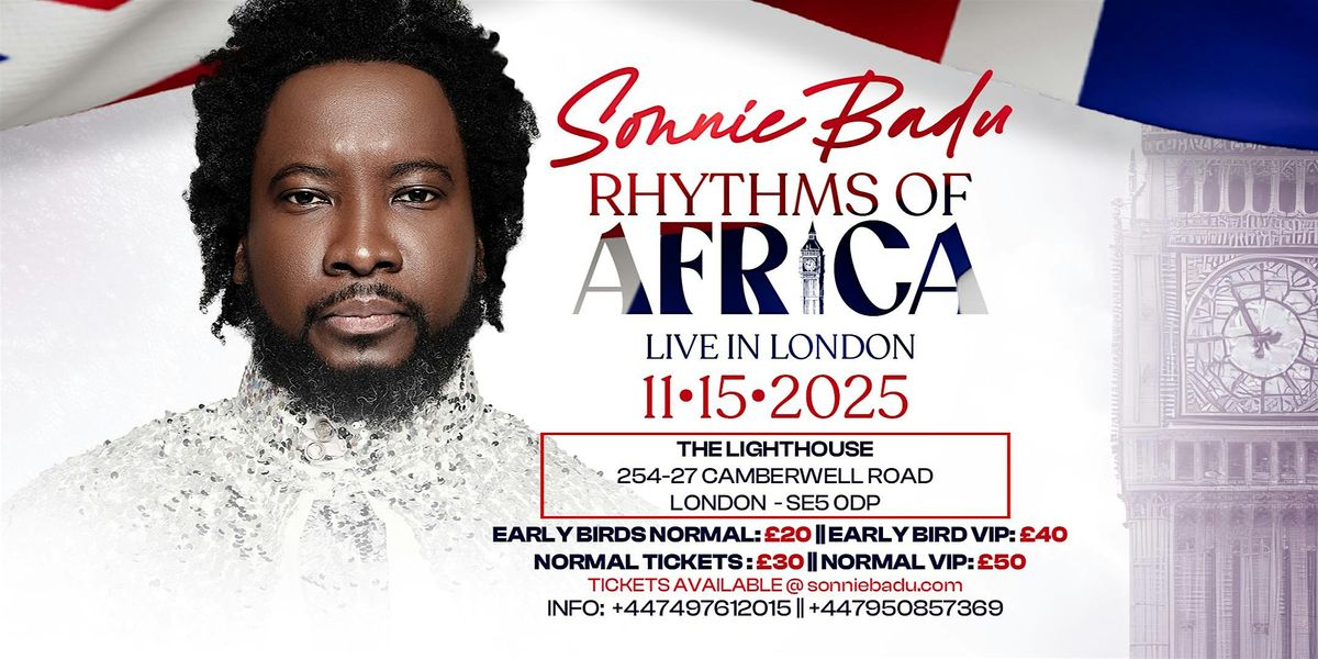 Sonnie Badu : Rhythms of Africa (Live in London)