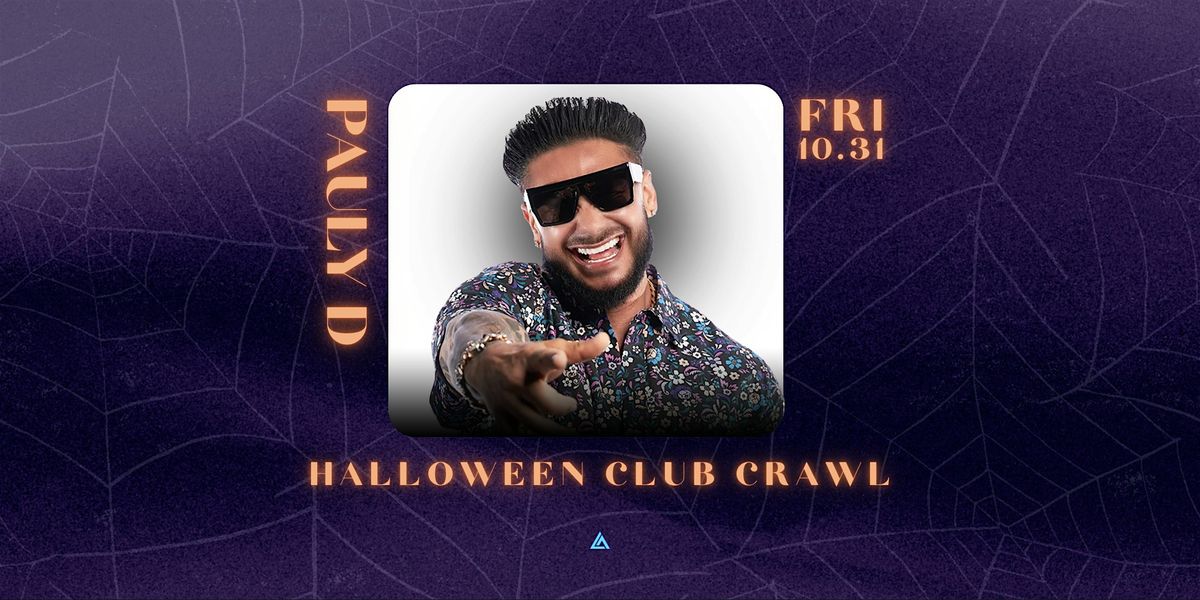 Pauly D on Las Vegas Halloween Club Crawl