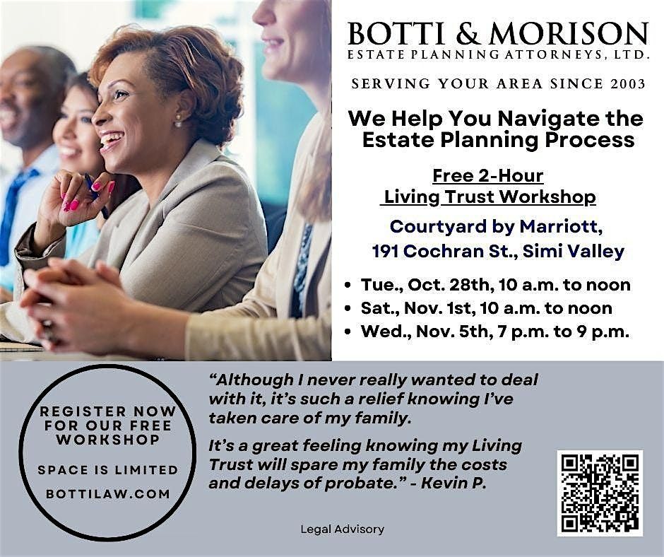 Free Estate Planning Workshop - Protect What Matters Most.