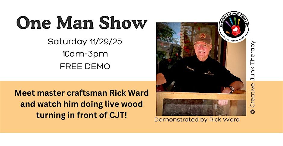 One Man Show - Pen Turning Demo