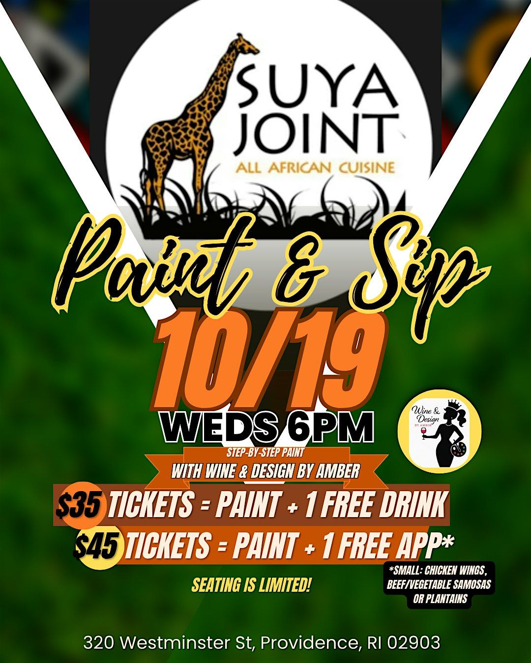 Paint & Sip @ SUYA JOINT