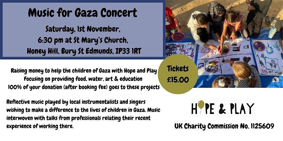 Music for Gaza concert