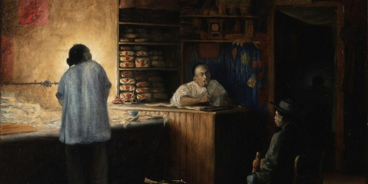 Art in Focus: Tong Yin Yee Shung Gun, Chinese Laundry, 1899