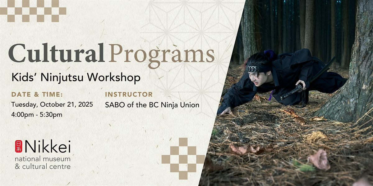 Kids' Ninjutsu workshop