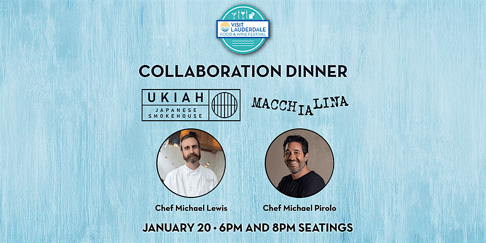 Collaboration Dinner at Ukiah with Macchialina