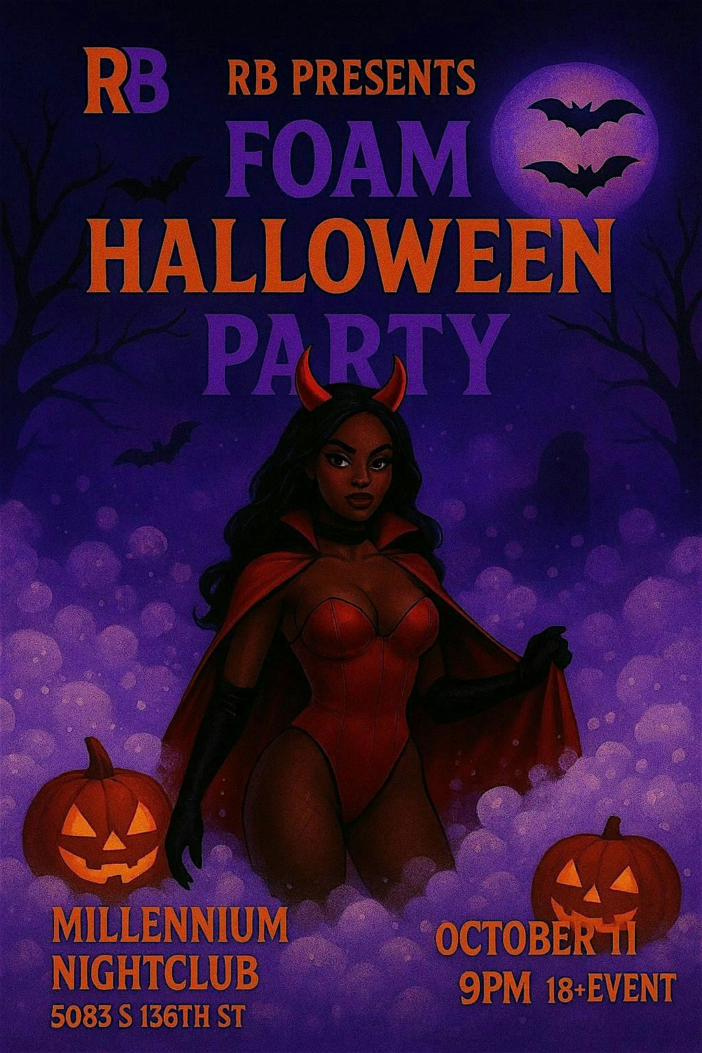 Foam Halloween Party