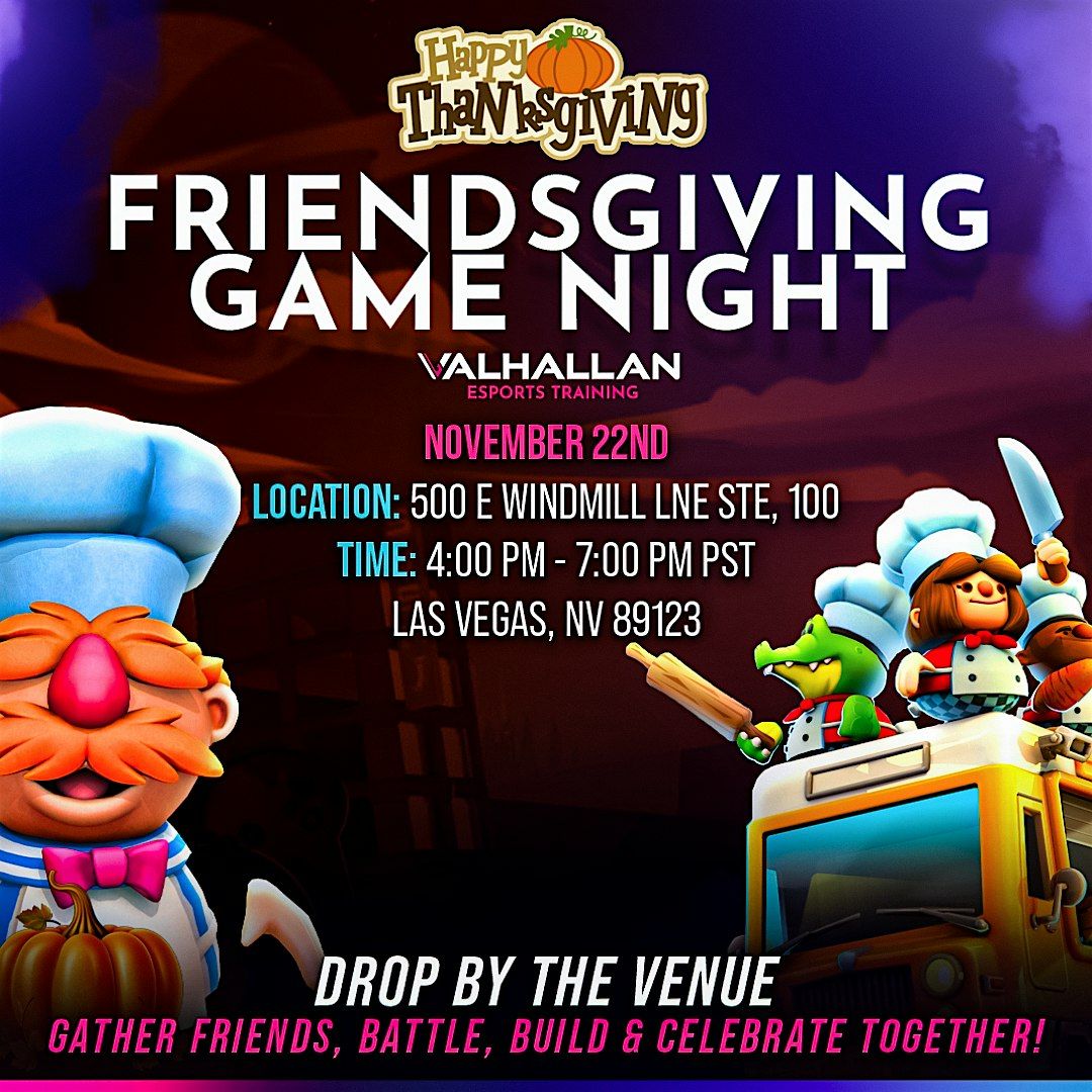 FriendsGiving Game Night