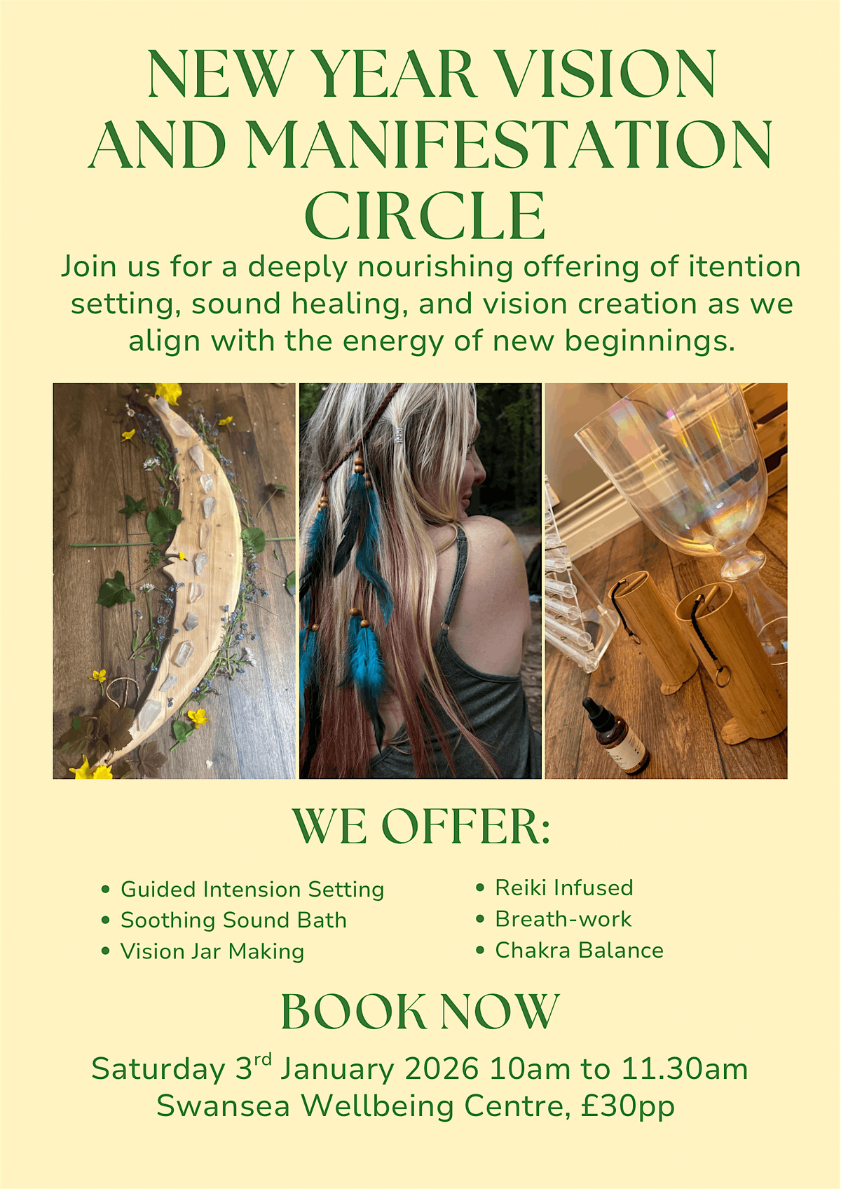 New Year Vision and Manifesting Circle 2026