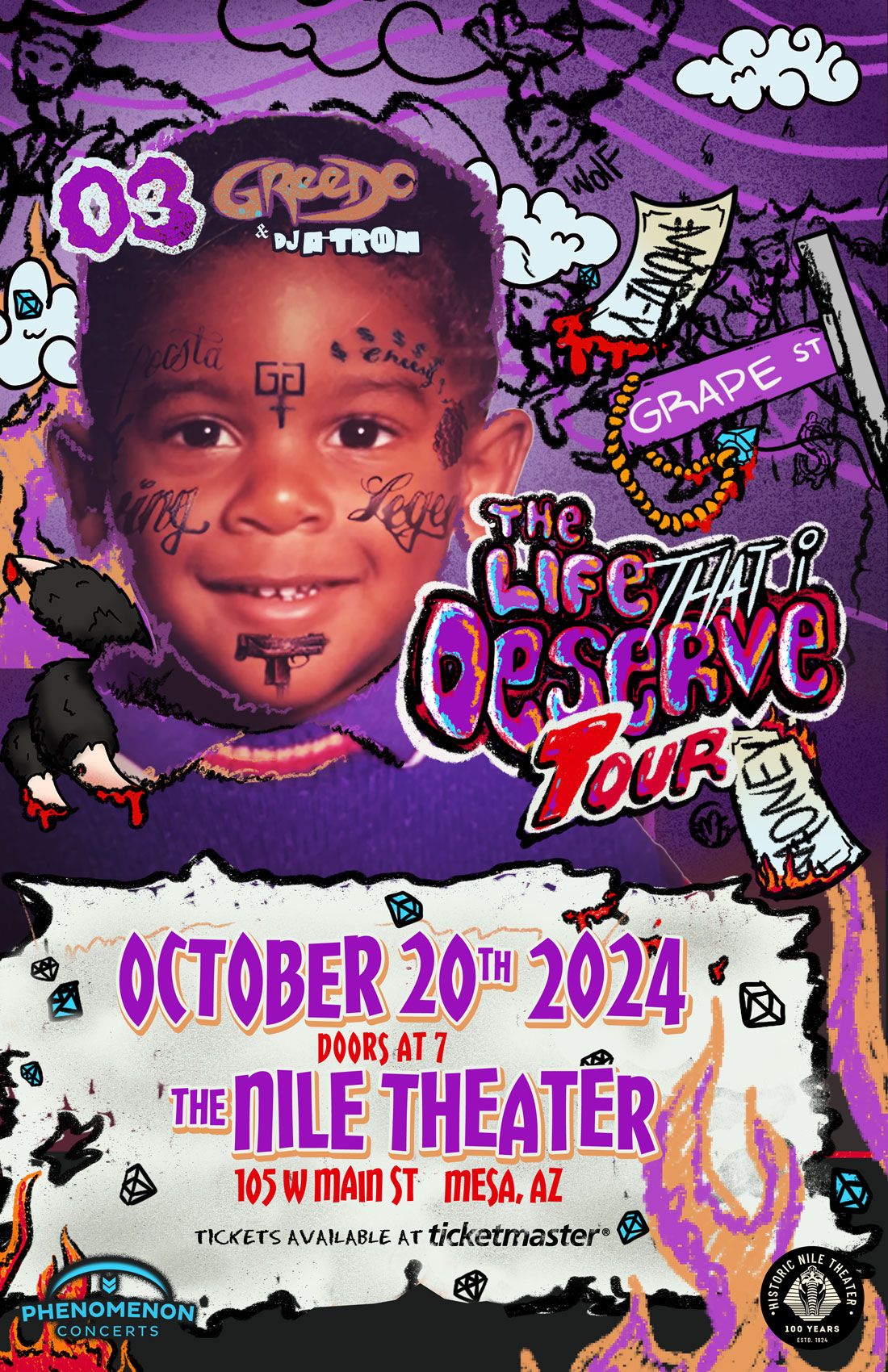 03 Greedo at The Nile Theater - Bakersfield