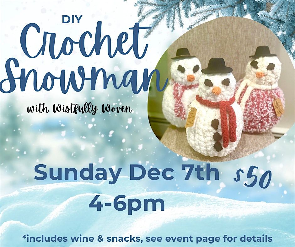 Chunky Knit Snowman Making with Wistfully Woven