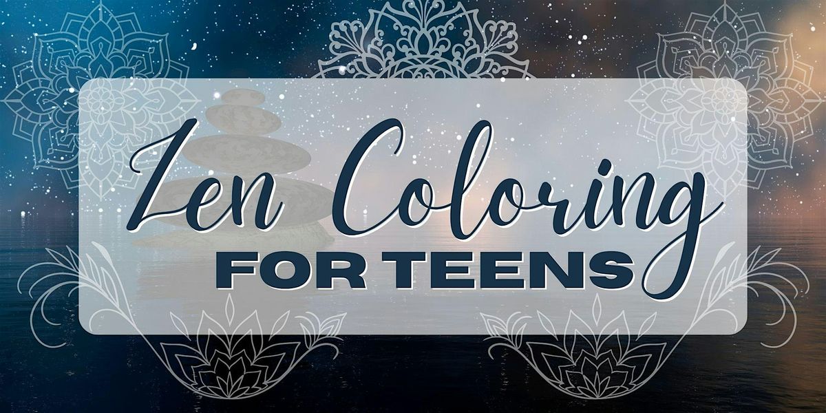 Zen Coloring for Teens