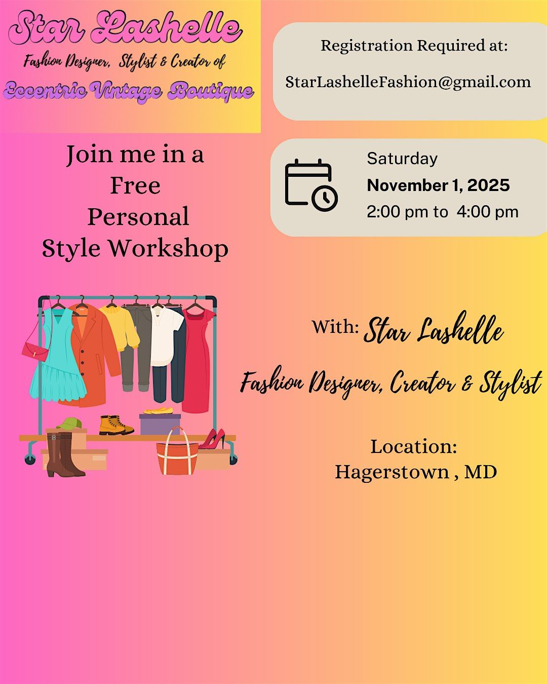 Free Personal Style Workshop