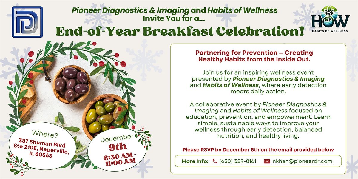Pioneer Diagnostics & Imaging and Habits of Wellness Event