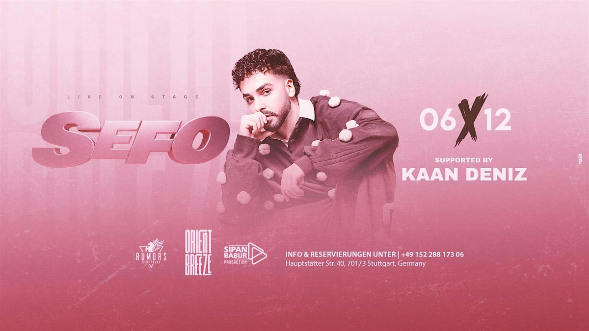 Sefo LIVE - IM RUMORS STUTTGART