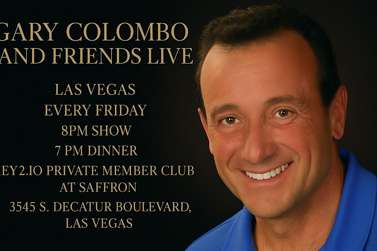 Singer Gary Colombo and Friends Live