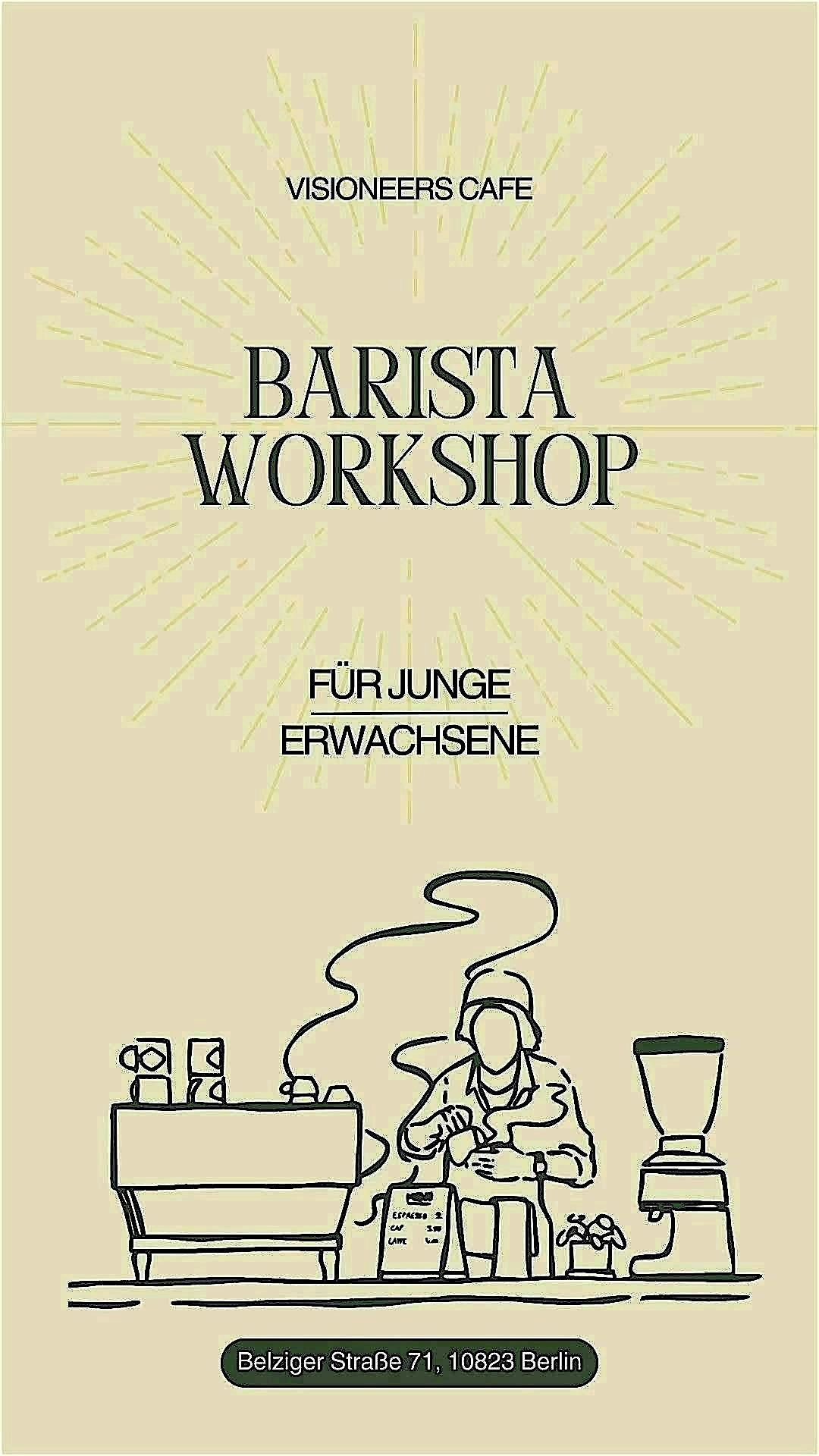 Barista Workshop f\u00fcr Junge Erwachsene