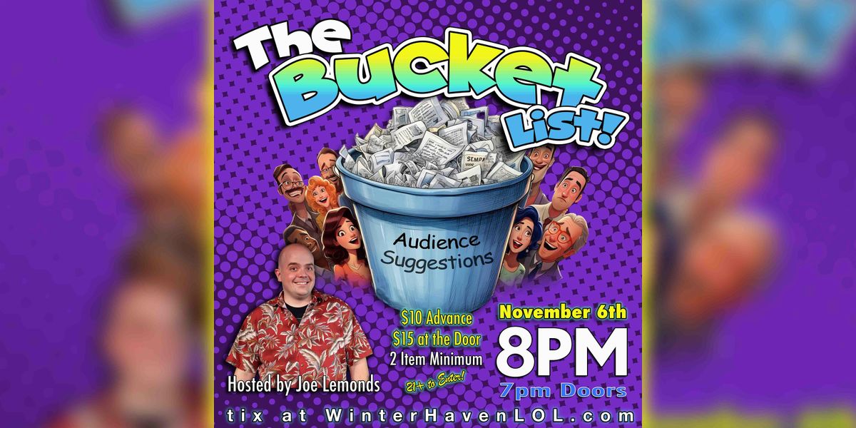 The Bucket List!