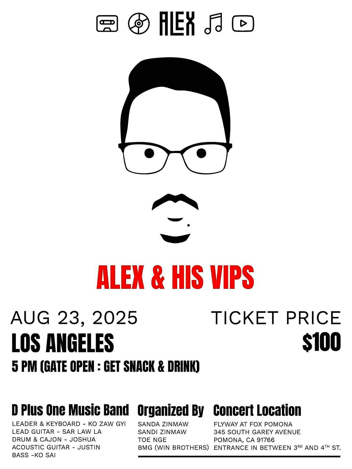 Alex's & his Vips | Los Angeles