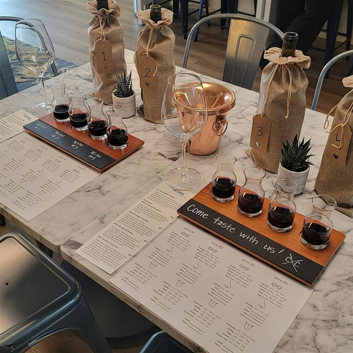 Washington Wines Blind Tasting Experience