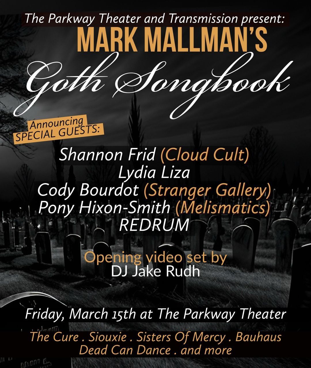 DJ Jake Rudh at Varsity Theater Minneapolis