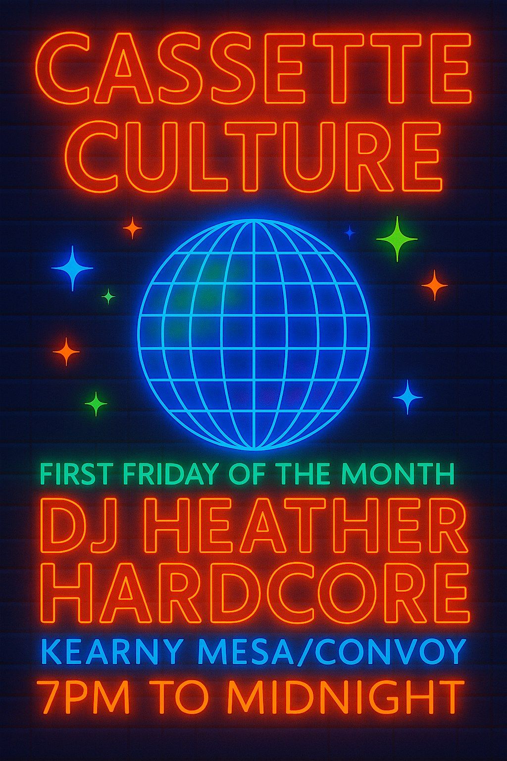 Cassette Culture w\/ DJ Heather Hardcore