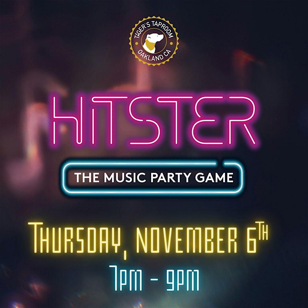 Tiger\u2019s Thursday Game Nights: Hitster Edition