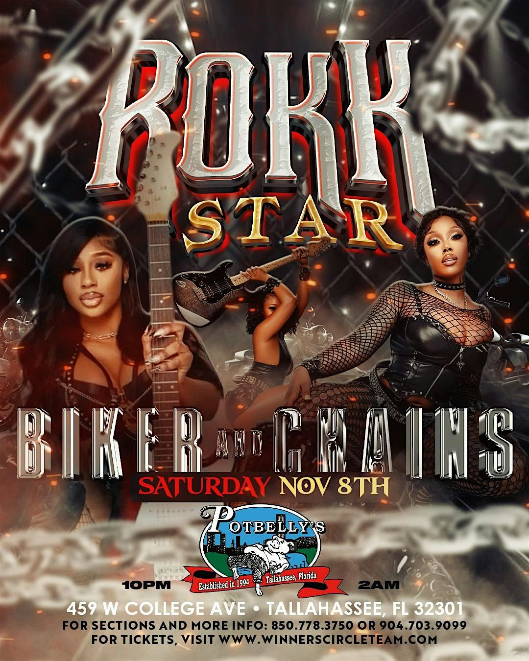 ROKKSTAR: BIKERS & CHAINS