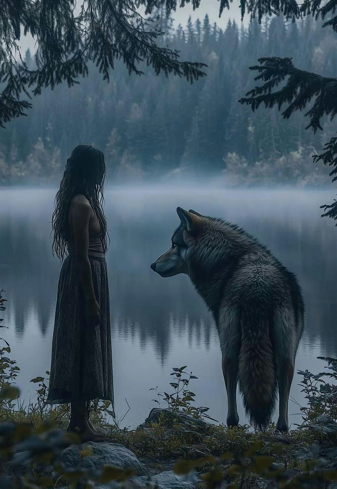 "Walking with the Wolf: A Journey into Wolf Magick"