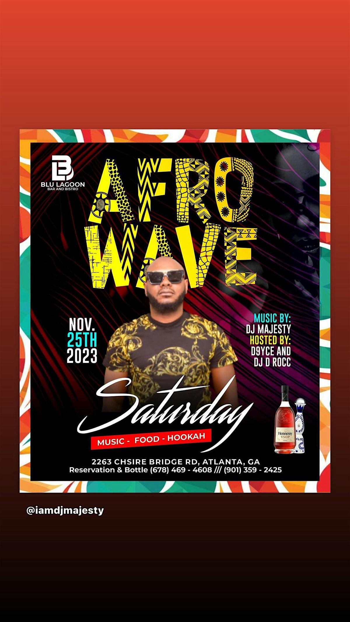 AFROWAVE SATURDAYS BY INTERNATIONAL DJ MAJESTY