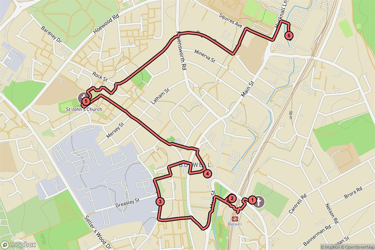 Nottingham Audio Tour: Brilliance of Bulwell audio tour