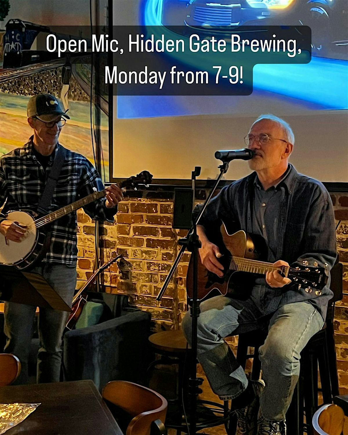 Open Mic Tuesdays at Hidden Gate Brewing Greensboro Downtown