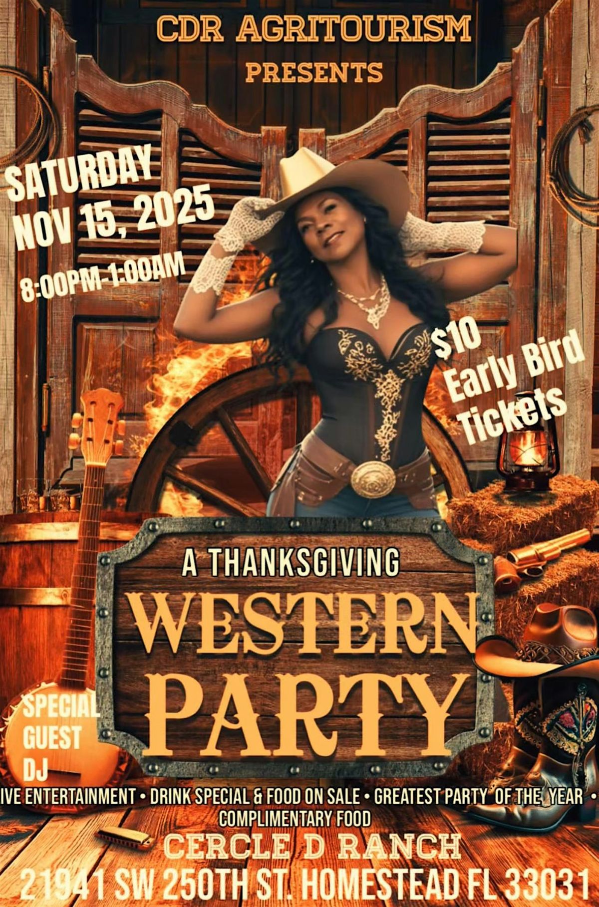 Thanksgiving Western \u201cOn The Ranch\u201d