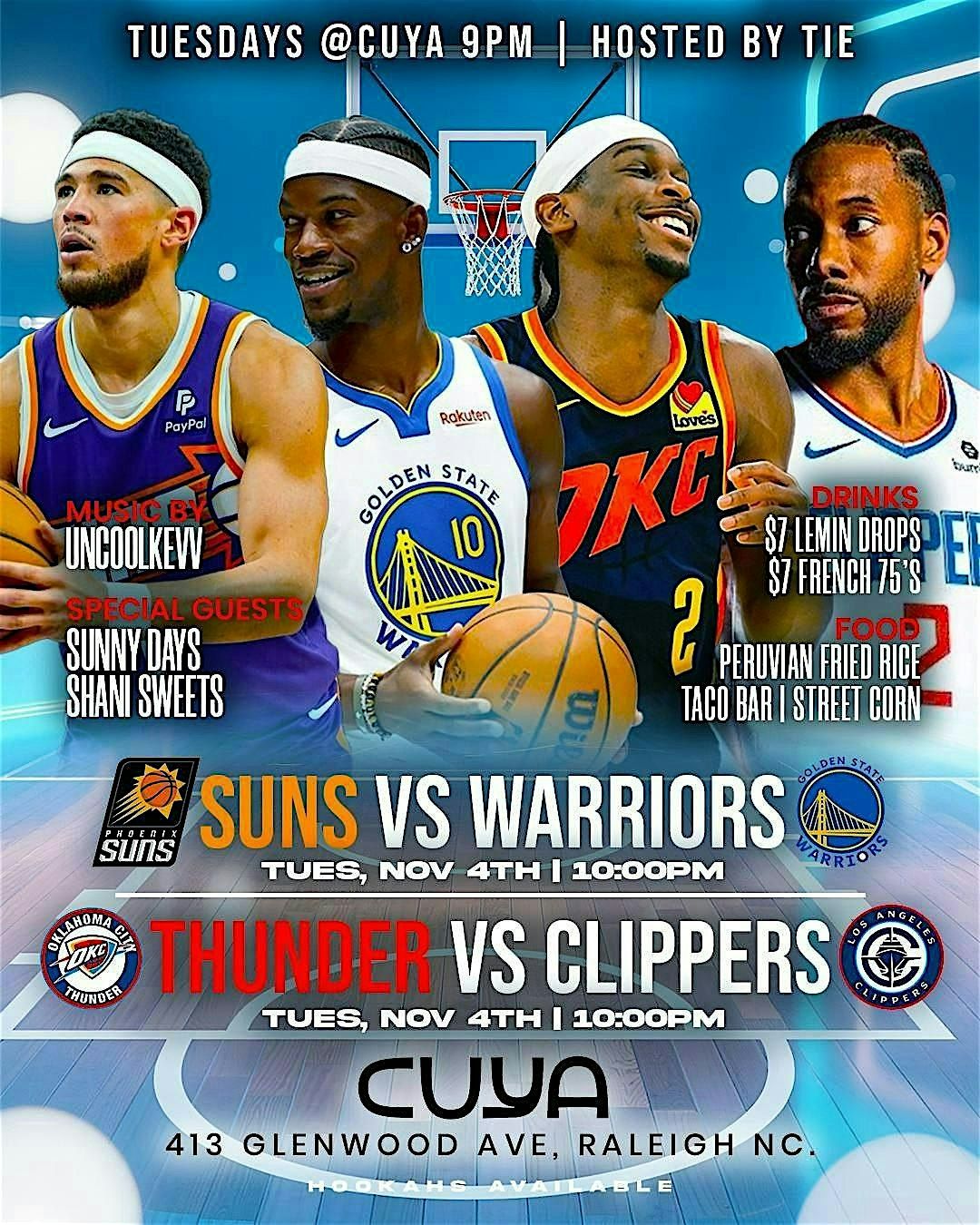 Tuesday\u2019s at Cuya