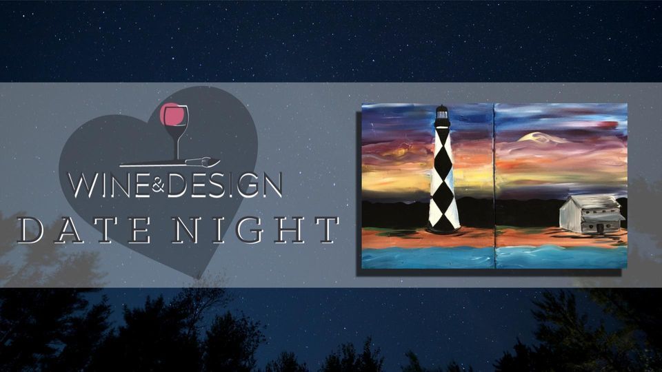 Date Night! Cape Cod Lookout Wine & Design (Greenville, SC