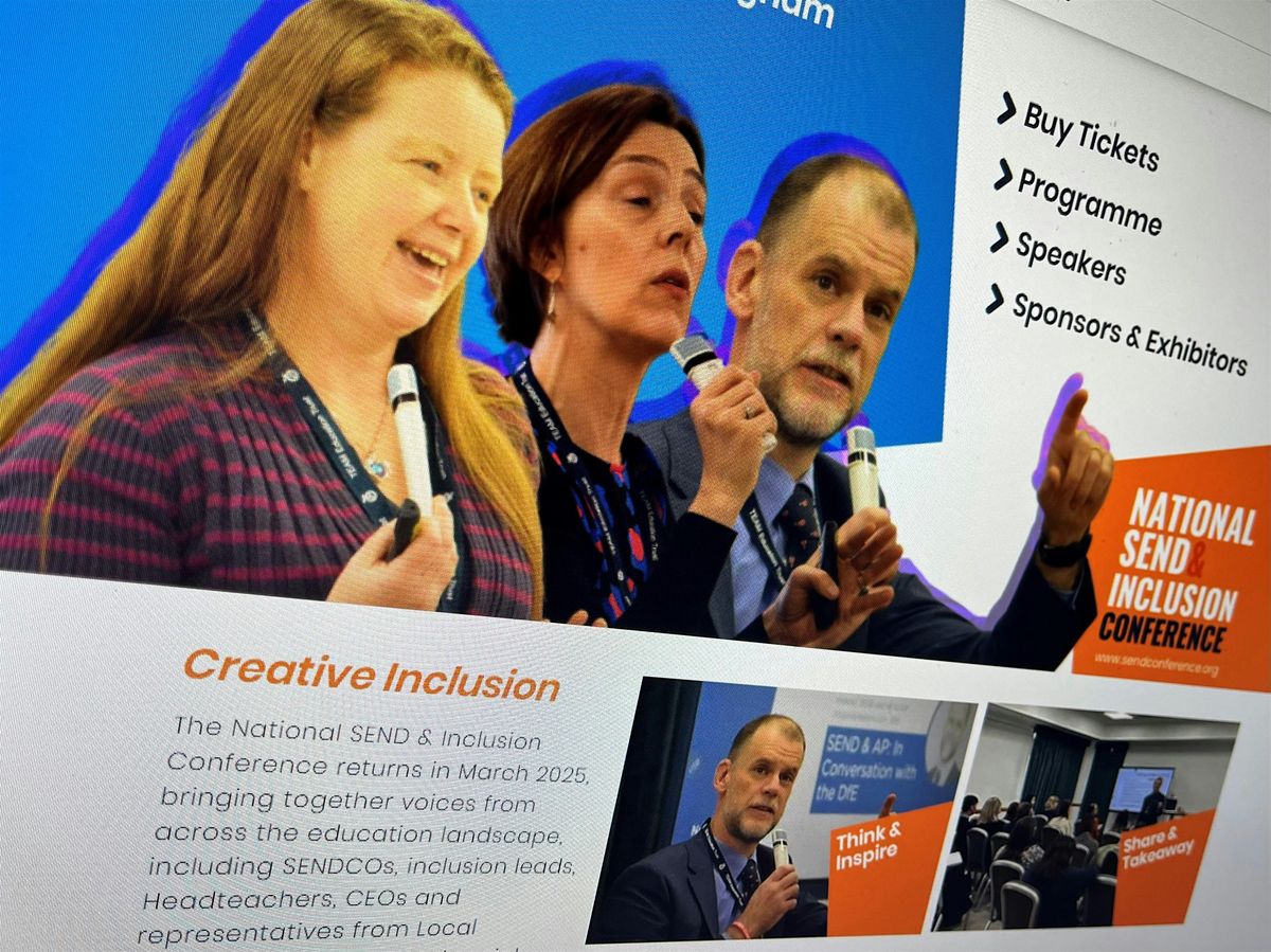 National SEND and Inclusion Conference 2026