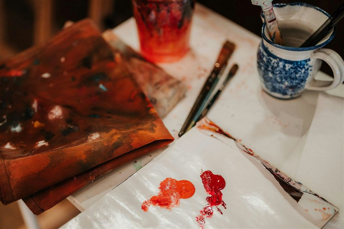 Snowy Cabin Landscapes with artist Hayley Santell