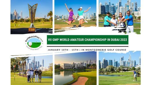 VII GMP World Amateur Championship in Dubai 2022 Address Montgomerie ... picture
