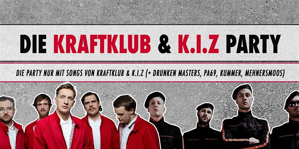 Kraftklub & K.I.Z - Party \u2022 Fr, 23.01.26 \u2022 Tower Bremen