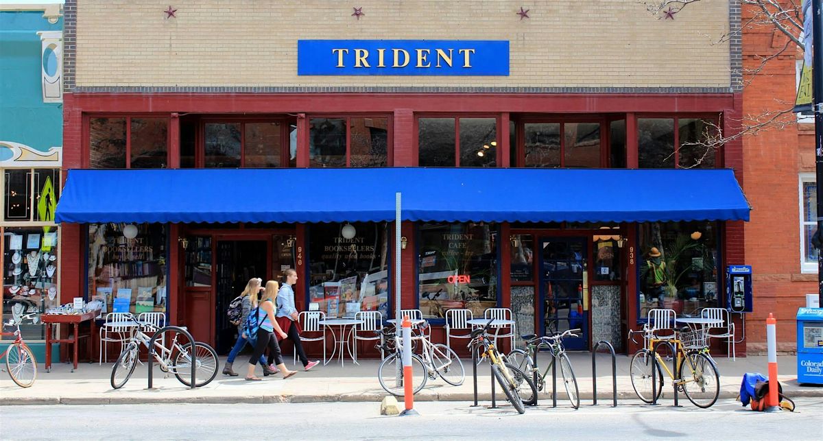 Eddie Ahn ("Advocate") at Trident Booksellers Boulder!