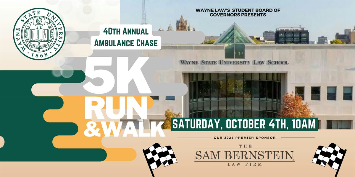 Wayne Law's 40th Annual Ambulance Chase 5K